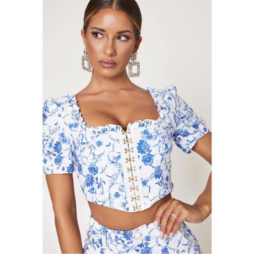 Meshki Ella Puff Sleeve Top